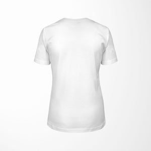 IMPLODE Relaxed Fit Women's 100% Cotton White T-Shirt back